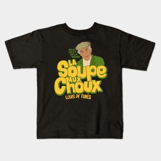 La Soupe aux Choux : Embrace Nostalgia with Iconic Comedy Kids T-Shirt